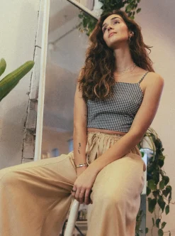 Cheap ANANAS & BANANAS PINEAPPLE BANANAS Luna Pants - Beige