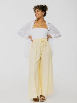 Cheap ANANAS & BANANAS PINEAPPLE BANANAS Luna Pants - Yellow