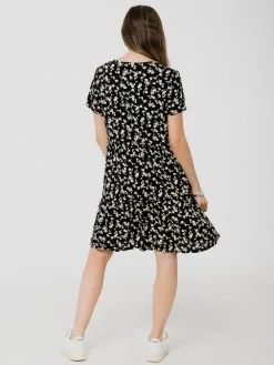 Hot ANANAS & BANANAS PINEAPPLE BANANAS Olivia dress - Black flower