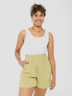 Shop ANANAS & BANANAS PINEAPPLE BANANAS Patience Shorts - Green