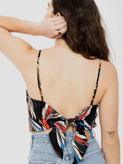 Flash Sale ANANAS & BANANAS PINEAPPLE BANANAS Top Lily - Black pattern
