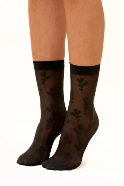 Flash Sale RACHEL Floral Transparent Socks