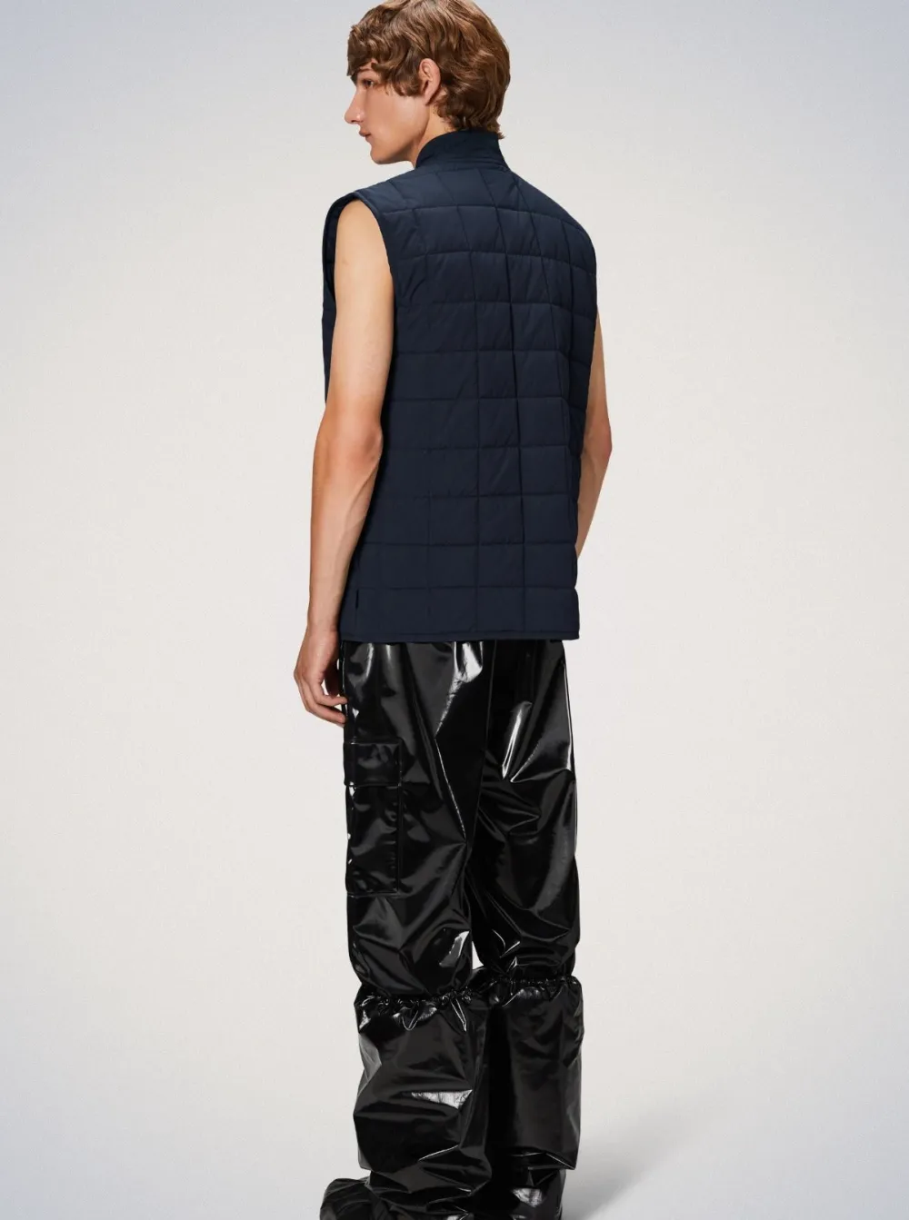 Fashion RAINS Giron Sleeveless Jacket - Navy