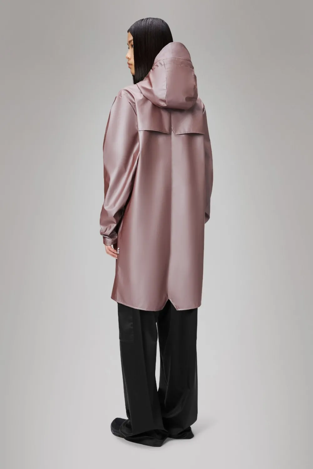 Clearance RAINS Long Waterproof Jacket - Muse
