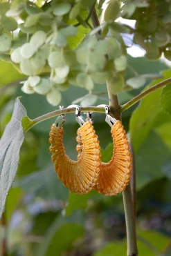 Shop RAÏZ Zinnia Silver Earrings