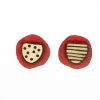 Cheap REBELLES DES BOIS Mixta Earrings - Red Dots