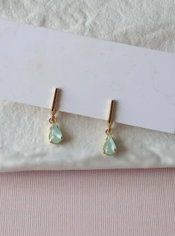 Hot SANDRINE DEVOST Juliette Earrings - Green