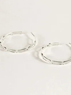 Flash Sale SARAH BIJOUX Large Trombone Hoops