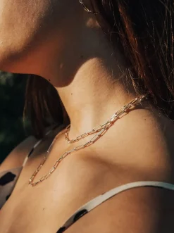 Outlet SARAH BIJOUX Paperclip Chain Necklace