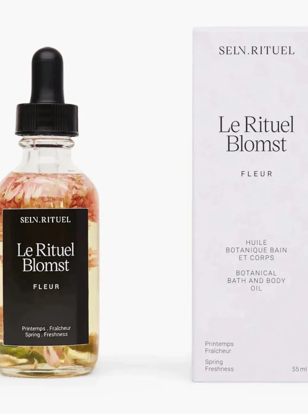 Clearance SELV RITUEL SELV RITUAL Botanical Body Bath Oil Ritual 55mL - Blomst