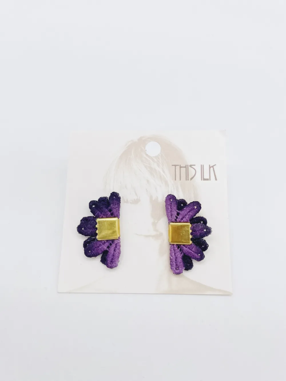 Cheap THIS ILK Larrea Earrings - Terracotta
