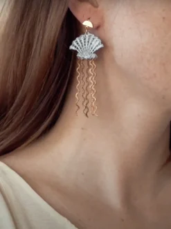 Flash Sale THIS ILK Shell Earrings