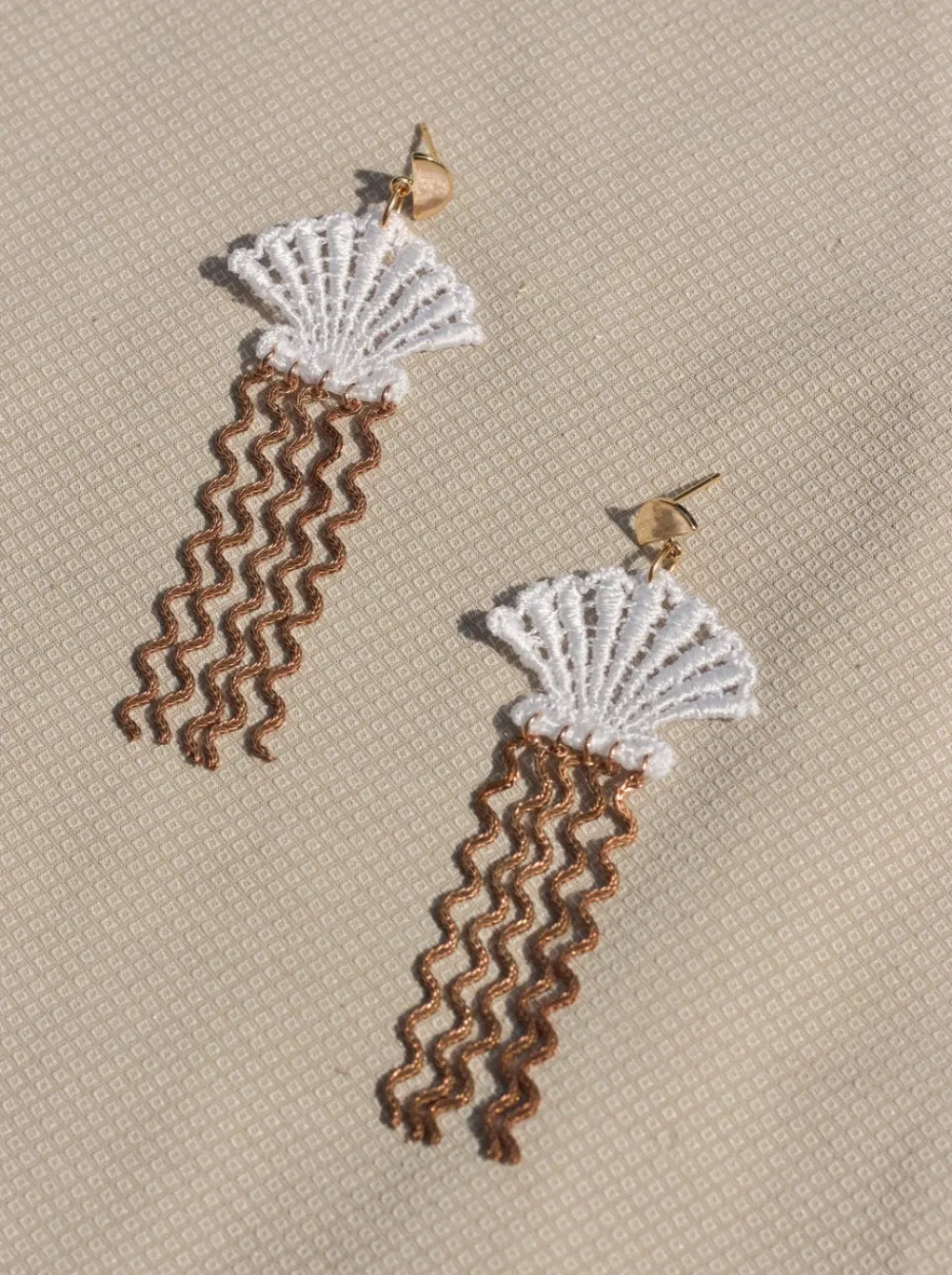 Sale THIS ILK Shell Earrings - White