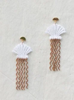 Sale THIS ILK Shell Earrings - White