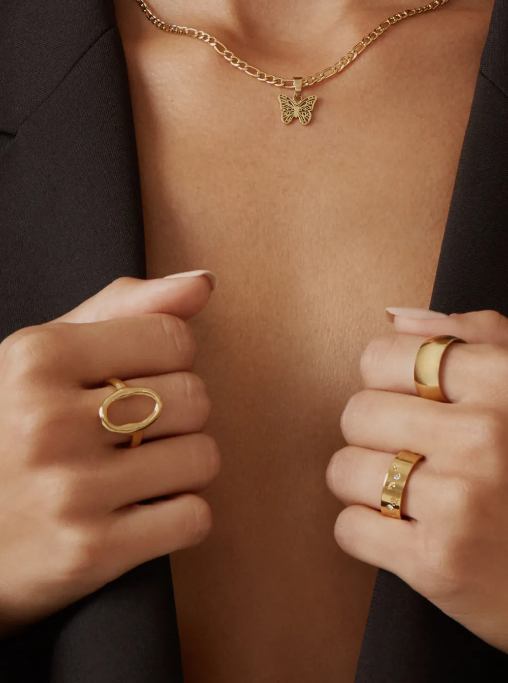 Cheap TWENTY COMPASS Dolce Vita Ring - Gold