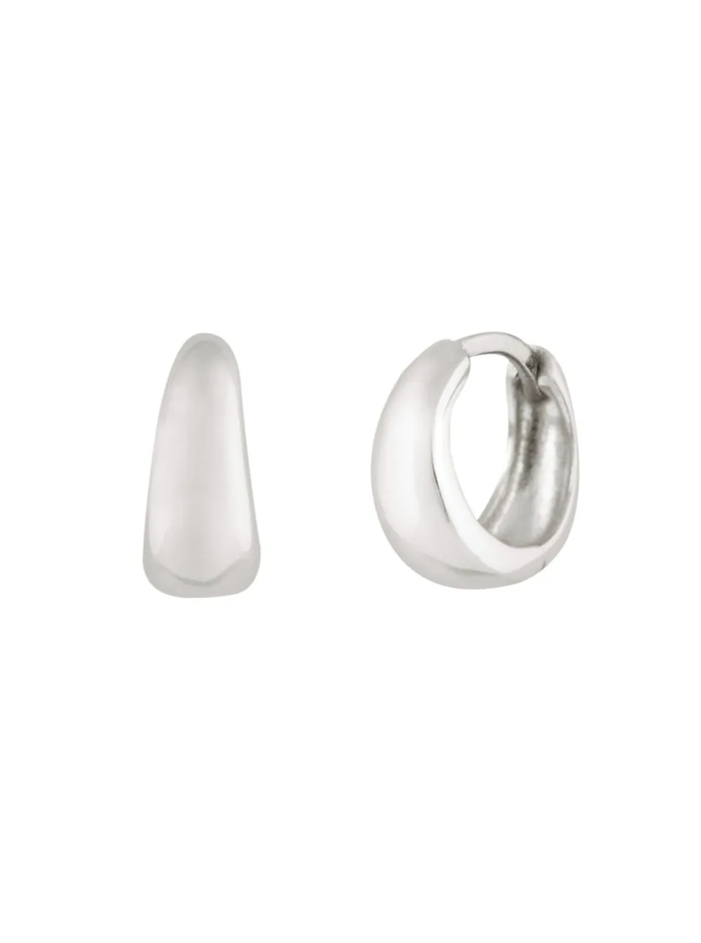 Clearance TWENTY COMPASS Mini Bold Hoops Earrings