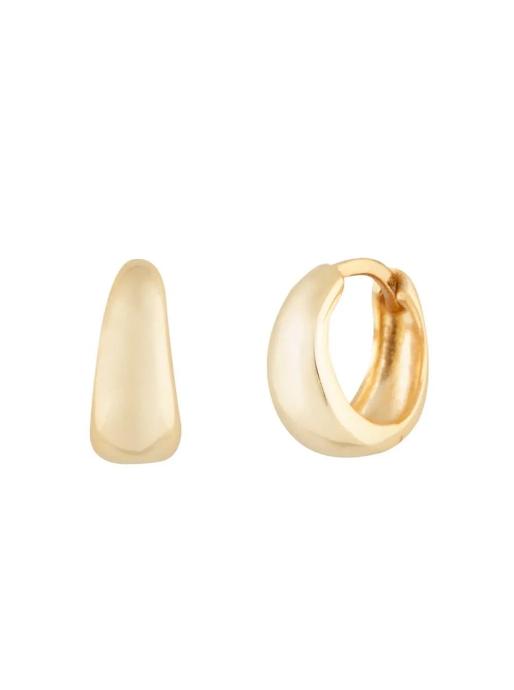 Clearance TWENTY COMPASS Mini Bold Hoops Earrings