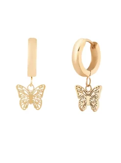 Fashion TWENTY COMPASS Muse Earrings - Gold