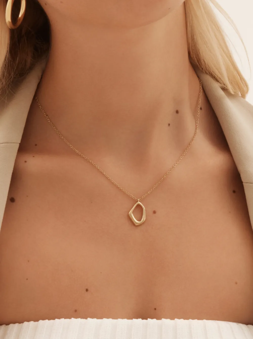 Fashion TWENTY COMPASS Nova Necklace - Gold