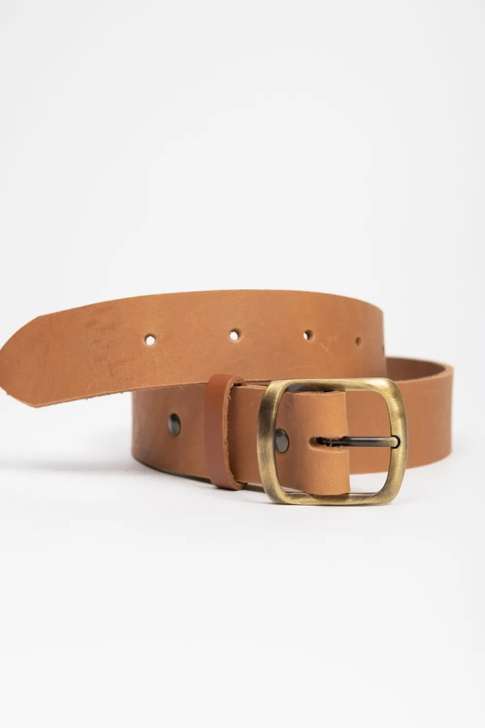 Cheap VEINAGE Thin Leather Belt