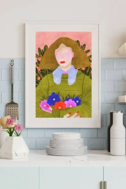 Outlet VIVIAN SOFIA DESIGNS VIVIAN SOFIA Flowers in Ireland Poster