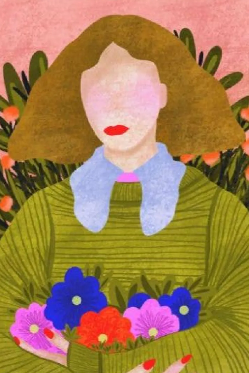 Outlet VIVIAN SOFIA DESIGNS VIVIAN SOFIA Flowers in Ireland Poster