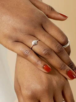 Cheap VÉRONIQUE ROY JWLS Regine Ring - Silver