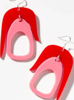 Clearance WARREN STEVEN SCOTT Dirty Earrings - Silver