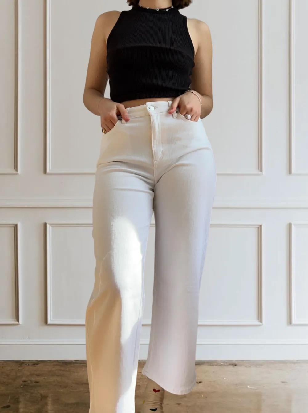 Outlet YOGA JEANS Lily Cut - White